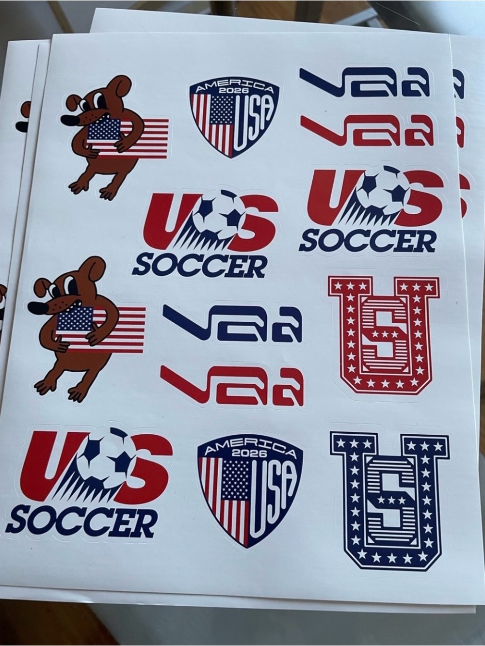 USA team WORLD CUP 2026 Soccer Fan Scarf - Picture 6 of 6